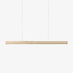 Imiror Minimalist Travertine Linear Pendant