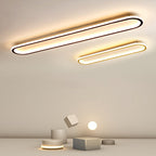 Arisha Ceiling Light Rectangular Black/Gold Bedroom/Living Room