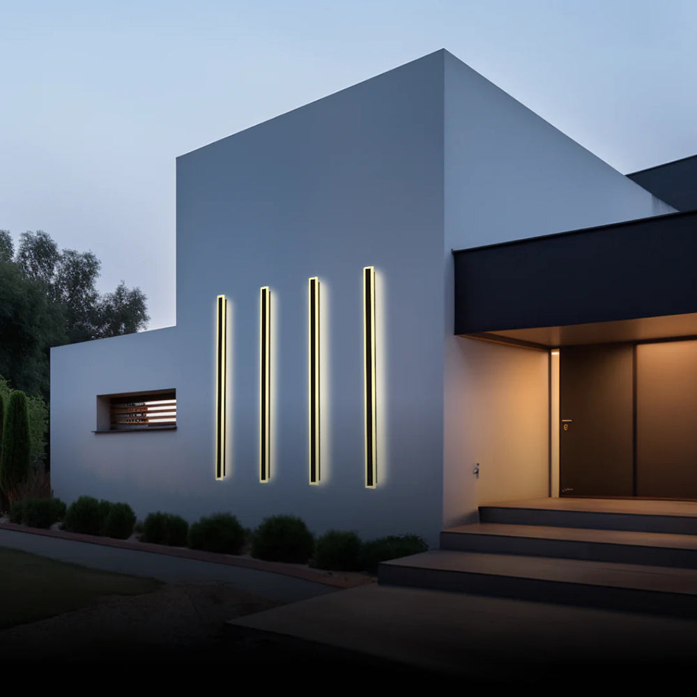 Vynn Modern Outdoor Waterproof LED Wall Sconce Black/White