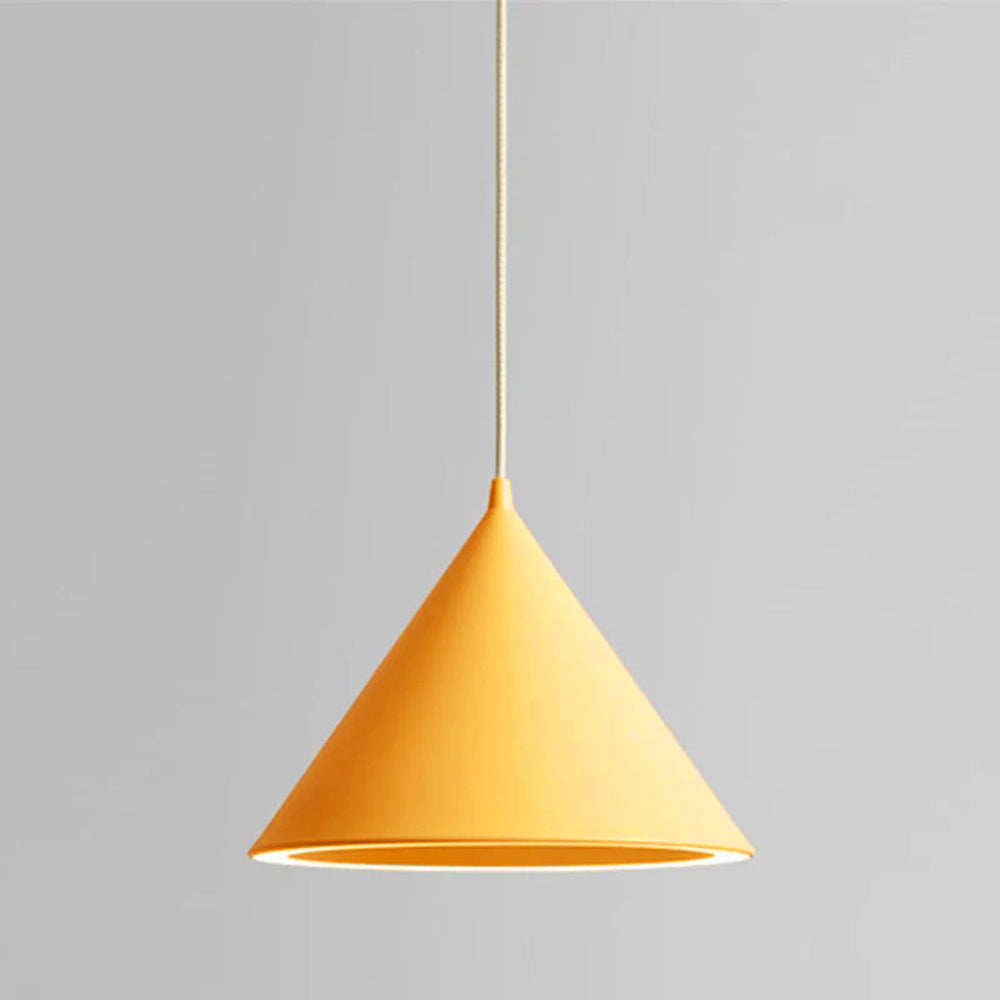 Valentina Minimalist LED Pendant Light White/Black Bedroom Acrylic