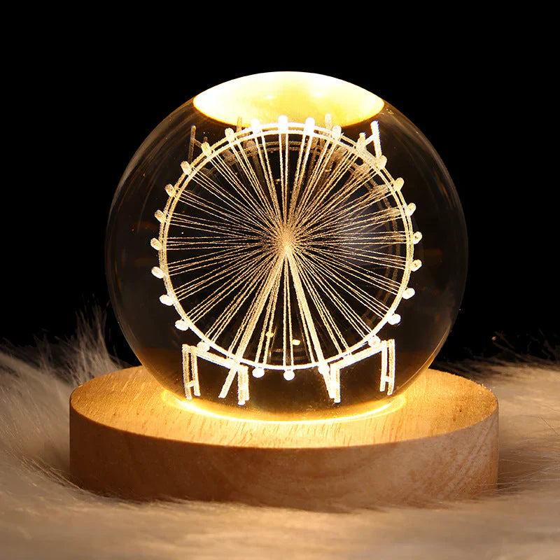 3D Crystal Mood Lighting - GlowCryst