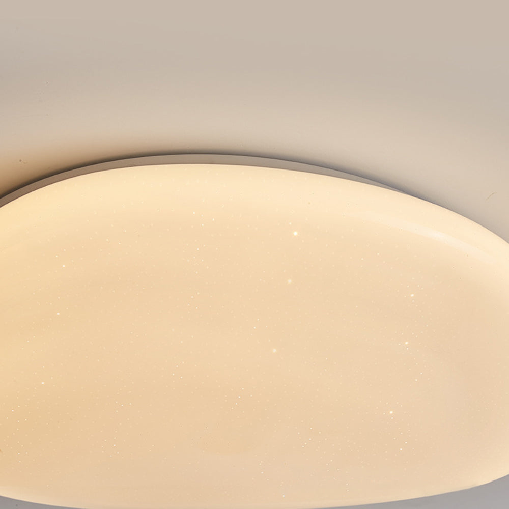 Sayu Modern Pebble Ceiling Light White. Living Room