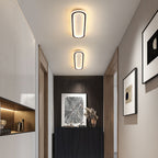 Arisha Ceiling Light Rectangular Black/Gold Bedroom/Living Room