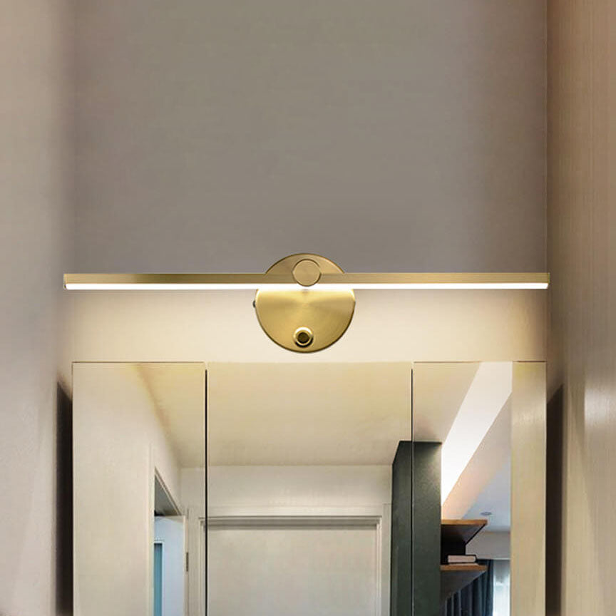 Nordic Minimalist Long Bar LED Wall Light | 1-Light