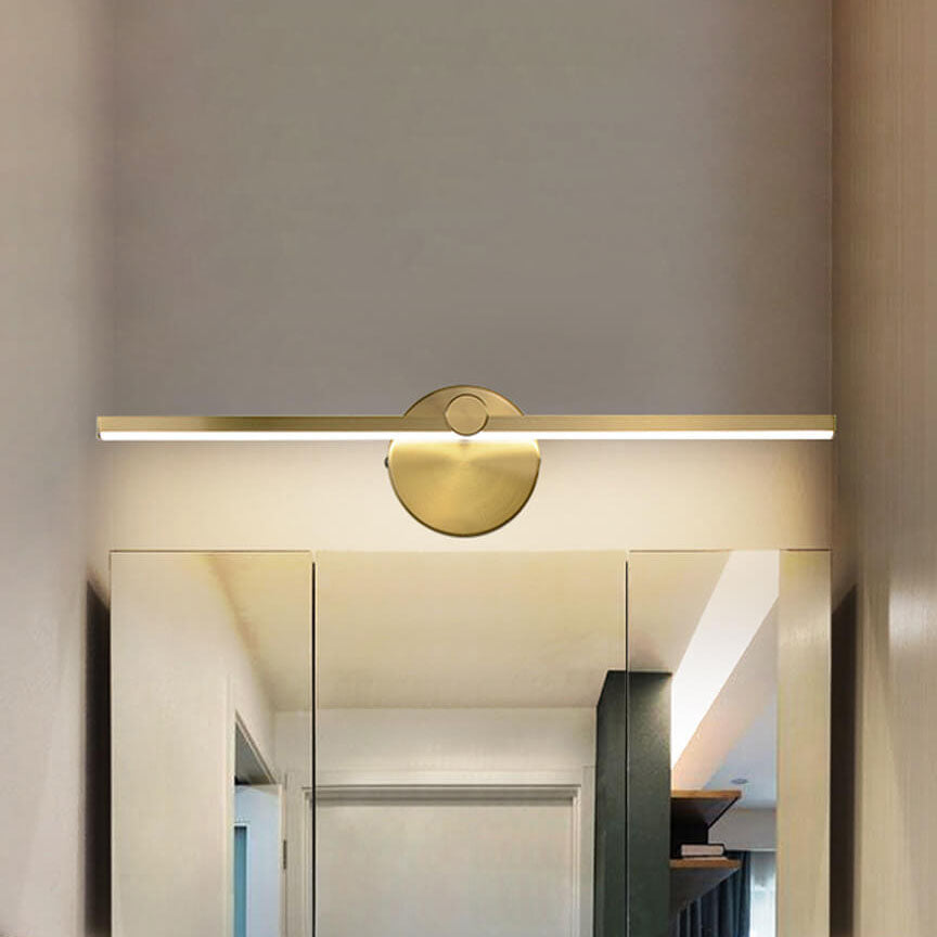 Nordic Minimalist Long Bar LED Wall Light | 1-Light