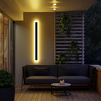 Vynn Modern Outdoor Waterproof LED Wall Sconce Black/White