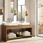 Enya Glass Cylinder Modern Wall Light