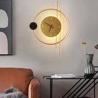 Modern LED Wall Sconce. Bedroom. Black/Gold