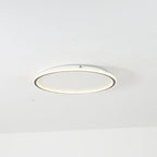 Quasso Modern Round Ceiling Light White/Black. Living Room