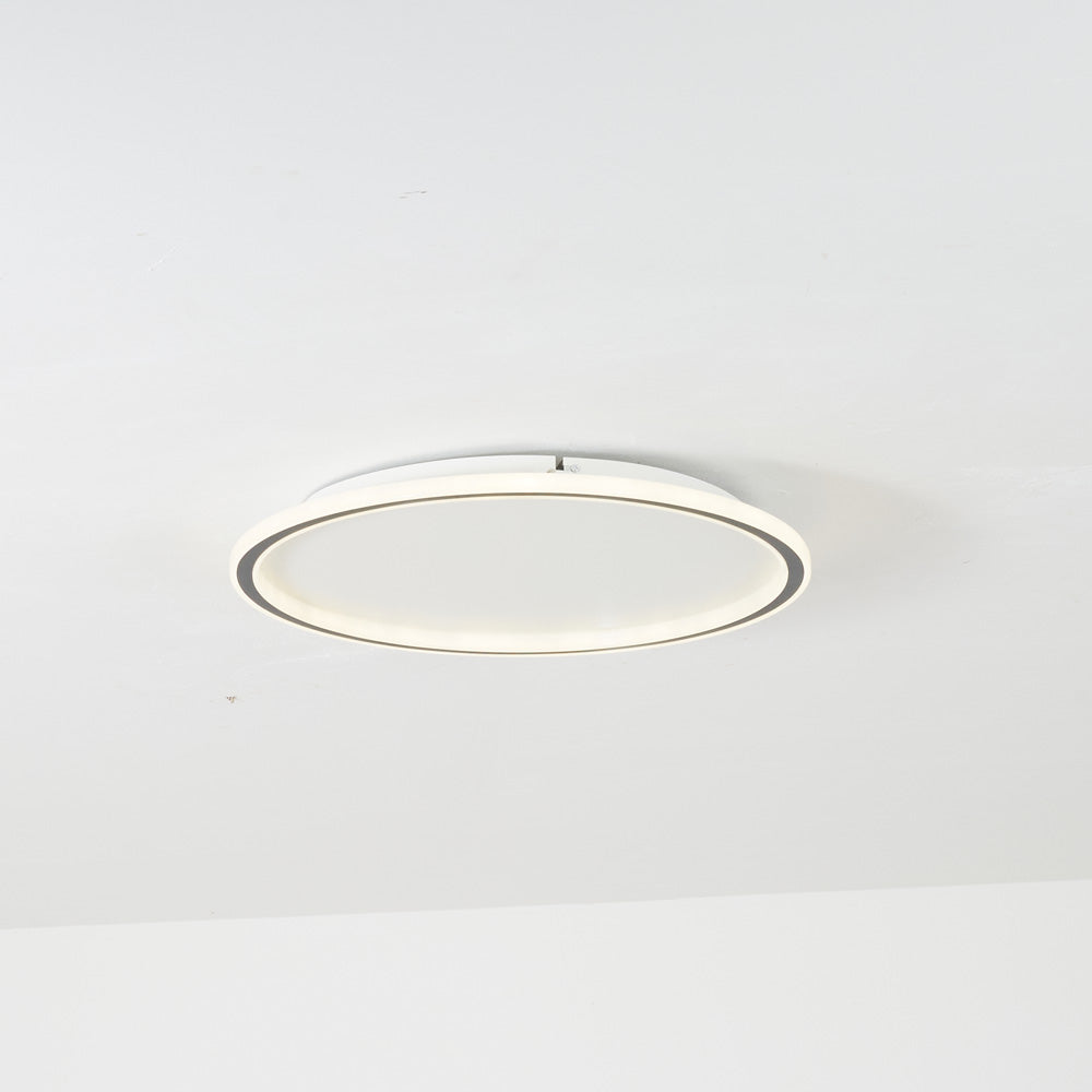 Arisha Modern Ring LED Ceiling Light Black/White Living Room/Bedroom