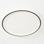 Arisha Modern Ring LED Ceiling Light Black/White Living Room/Bedroom