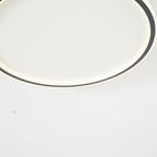 Quasso Modern Round Ceiling Light White/Black. Living Room