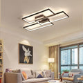 Arisha Rectangular Flush Mount Ceiling Light, 2 Colors