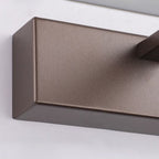 Arisha LED Rotatable Mirror Front Vanity Wall Lamp, Metal, Bathroom