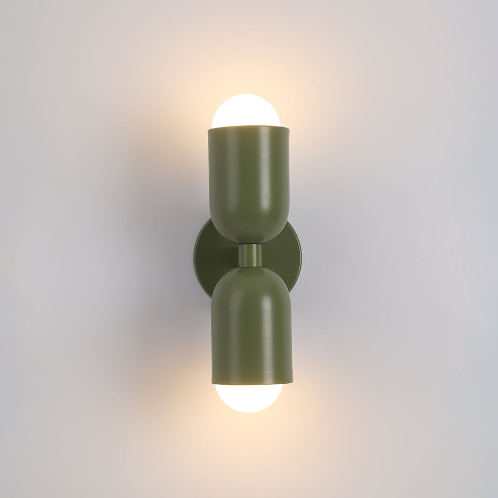 Kira Two-Headed Two-Tone Wall Sconce