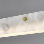 Arisha Modern LED Pendant Light White Marble Dining Room/Bar