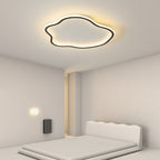 Ilyan Modern Cloud Ceiling Light. Metal/Acrylic. Black/White. Living Room
