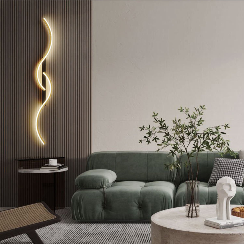 Arisha Modern LED Wall Light Indoor Linear Black/White