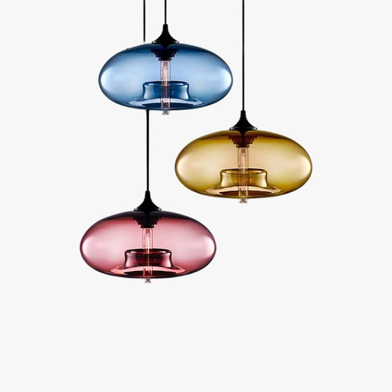 Lurea Modern Nordic Glass Pendant Lamps for Bedroom