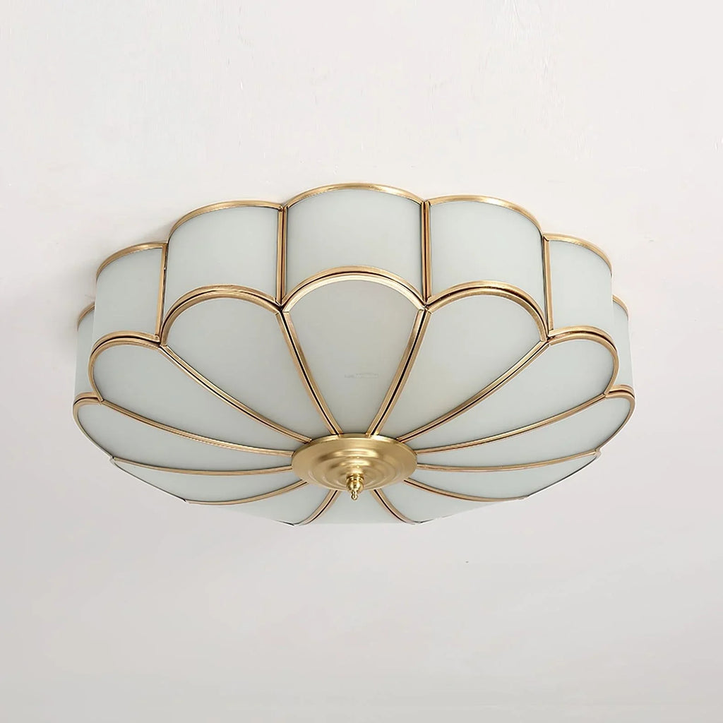 Eros Flower-Inspired Art Deco Ceiling Light