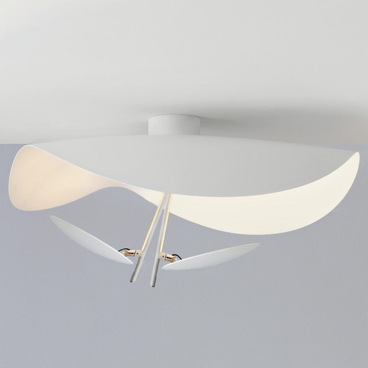 Jexie Ceiling Light Modern Leaf Black/Gold Living Room Bedroom