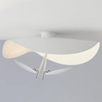 Jexie Ceiling Light Modern Leaf Black/Gold Living Room Bedroom