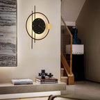 Modern LED Wall Sconce. Bedroom. Black/Gold