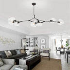 Molecular Designer Chandelier 8-Arm – Modern LED Ceiling Lamp