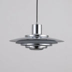 Retro Hanging Lamp Made of Aluminum – Layered LED Lamp