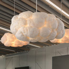 Nuage Suspension Nuage Art Deco White Living Room/Bedroom