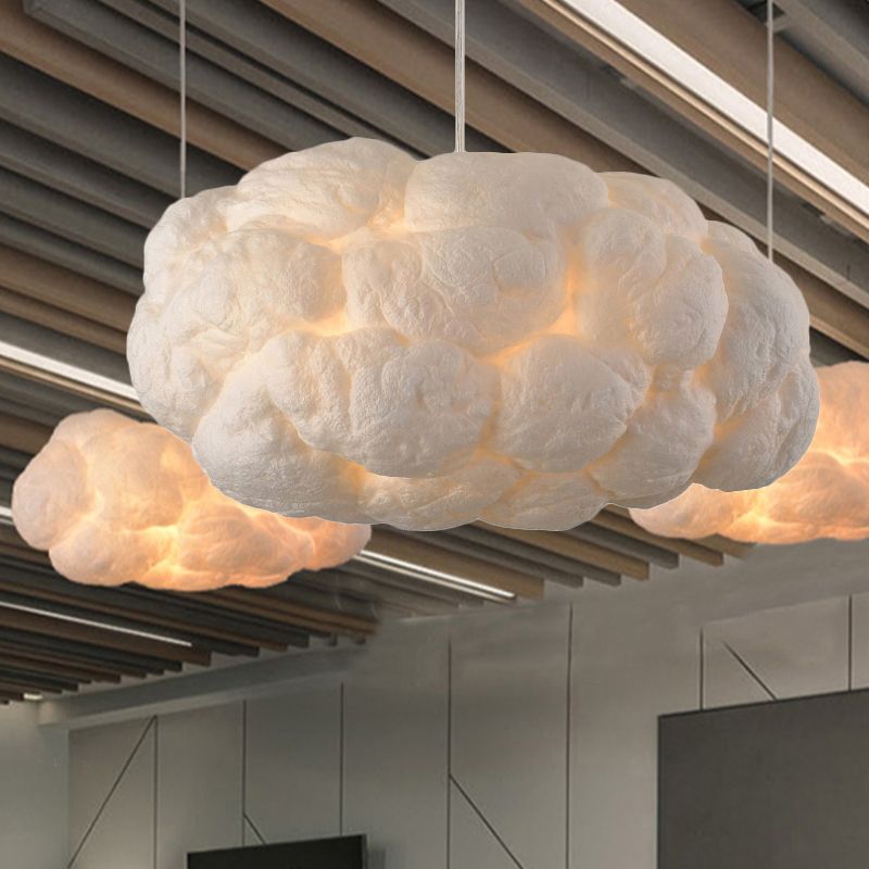 Nuage Suspension Nuage Art Deco White Living Room/Bedroom