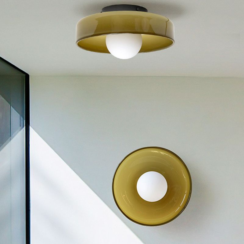 Jess Glass Ceiling Light