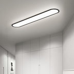 Arisha Modern Ceiling Light Dimmable Black Rectangular Living Room/Bedroom Metal