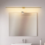 Ivox Minimalist Linear Wall Sconce Gold & Black