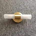 Arisha Modern Cylindrical Metal Led Wall Lamp, Gold
