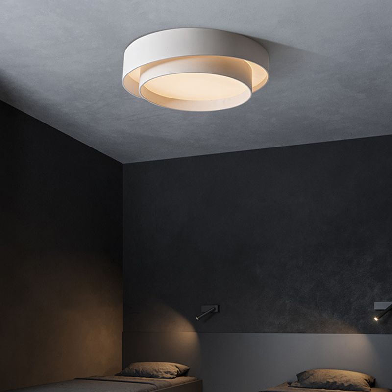 Arux Nordic Art Deco Round Surface Mount Ceiling Light