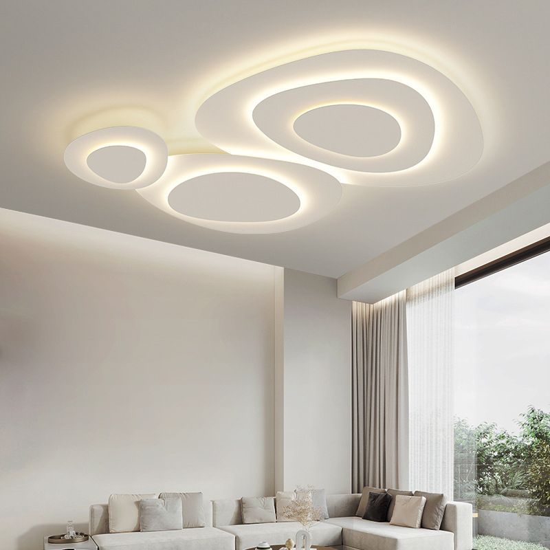 Jurel Ceiling Light White Cloud Bedroom