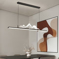Arisha Pendant Light Black/Gold Mountain Living Room/Dining Room