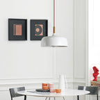 Aria Modern Pendant Light Dome Macaron Dining Room