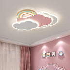 Arisha Modern Design LED Ceiling Light Cloud Metal Acrylic Children's Room Bedroom Living Room