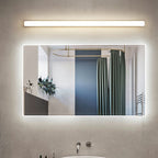 Arisha Simple White Bar Mirror Front Vanity Wall Lamp