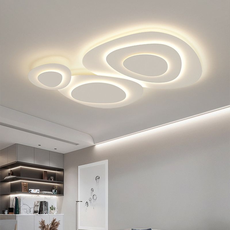 Jurel Ceiling Light White Cloud Bedroom