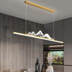 Arisha Pendant Light Black/Gold Mountain Living Room/Dining Room
