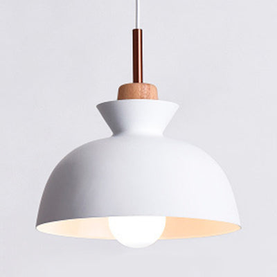 Nordic Style Hanging Lighting with Shade Aluminum Single Head Pendant Lamp for Porch