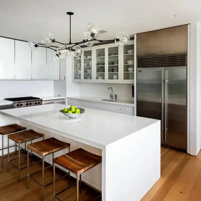 Molecular Designer Chandelier 8-Arm – Modern LED Ceiling Lamp