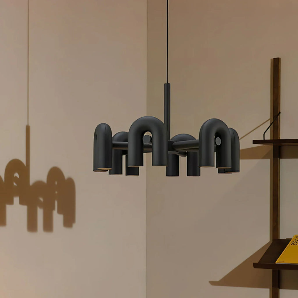 Designer Hanging Lamp with Sculptural Form – Modern Lighting