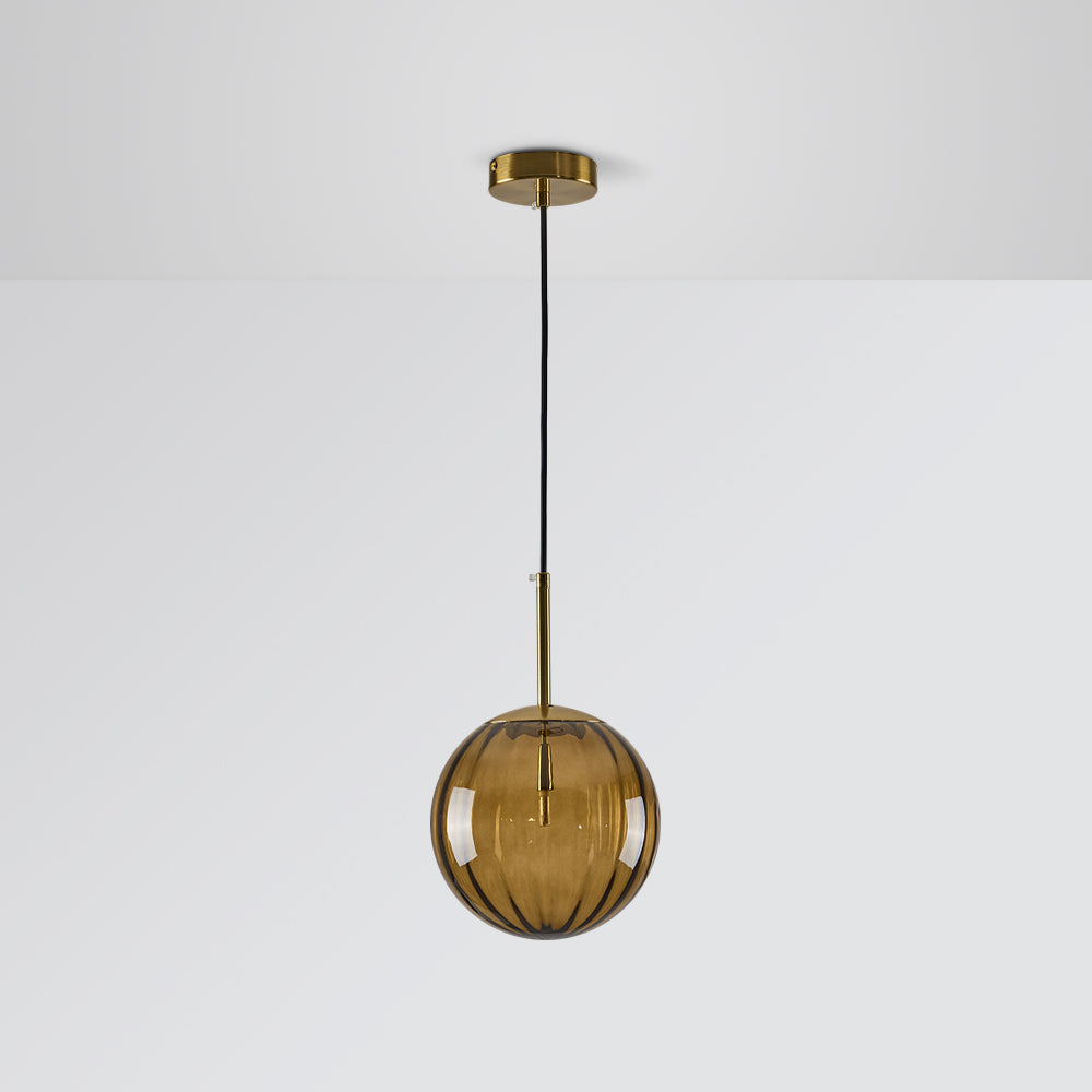 Lexa Modern Metal/Glass Pendant Light
