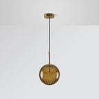 Lexa Modern Metal/Glass Pendant Light