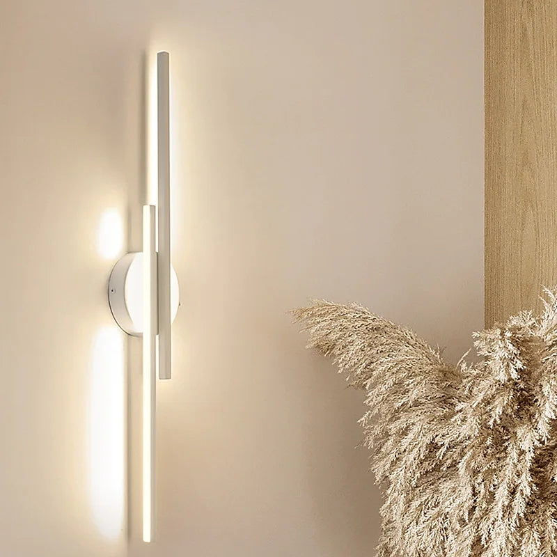 Elgo Modern Linear Wall Sconce for Bedroom