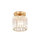 Modern Glass Square Ceiling Light 1-Light